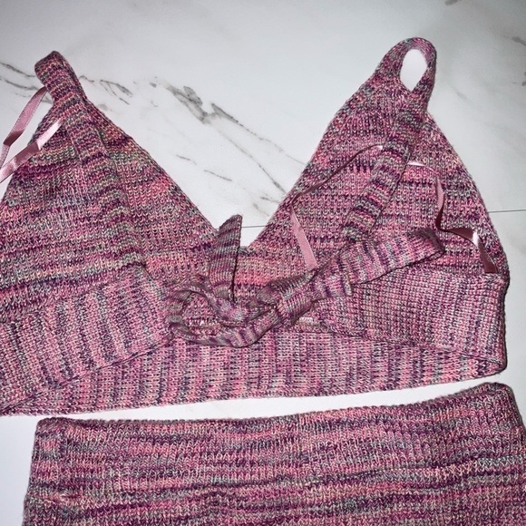 Wild Fable bodycon skirt & triangle sweater top set - Picture 6 of 8